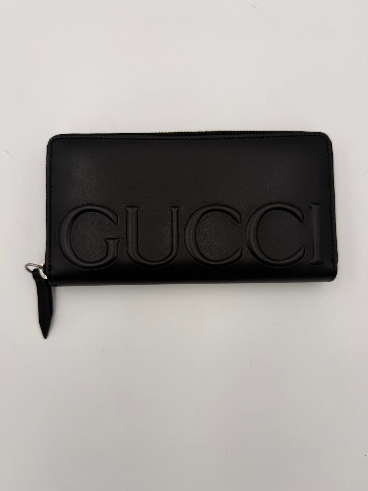 Gucci Geldbörse aus schwarzem Leder