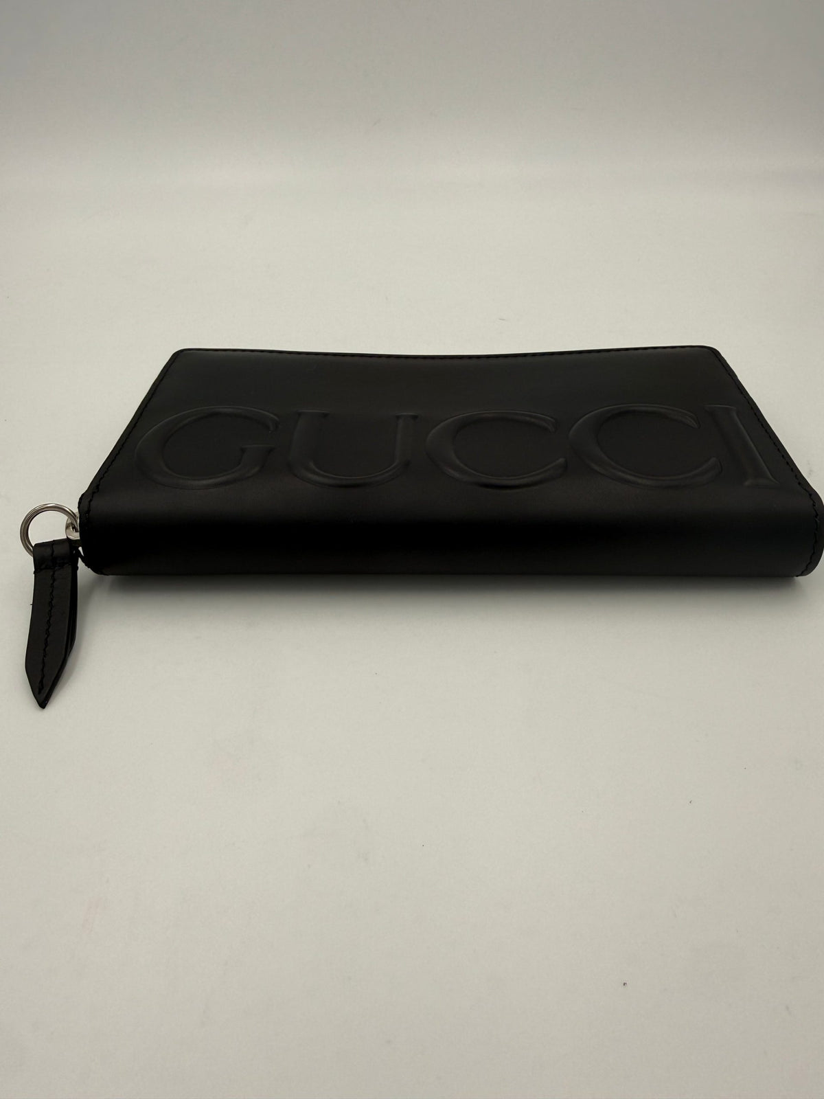 Gucci Geldbörse aus schwarzem Leder