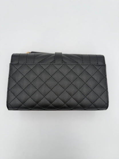 Saint Laurent Bicolor Leather Handbag