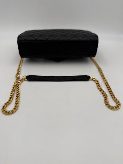 Saint Laurent Bicolor Leather Handbag
