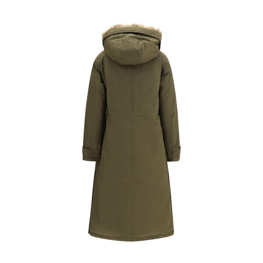 Woolrich Bicolor-Mantel aus Baumwolle
