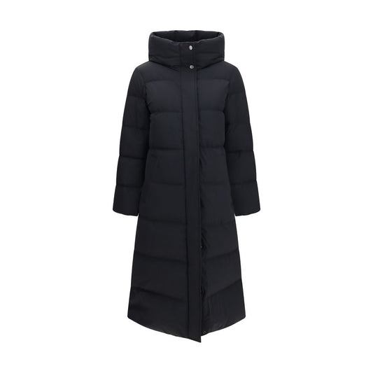 Woolrich Schwarzer Polyamid-Mantel