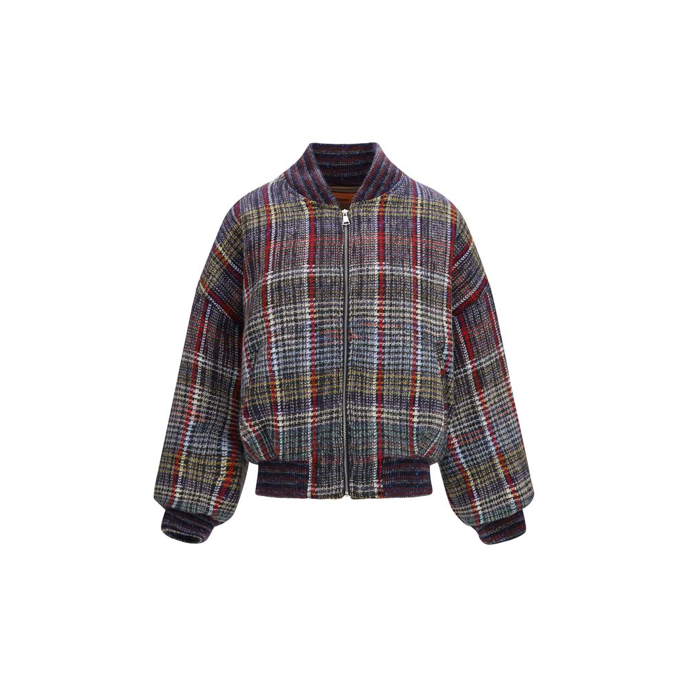 Missoni Multicolor Bomberjacke aus Wolle Oves Aries