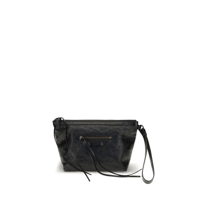 Balenciaga Black Calf Leather Bos Taurus Accessories
