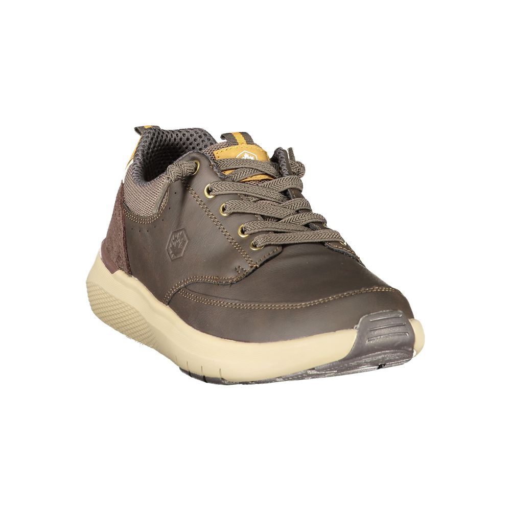 Lumberjack Herren-Sneaker aus braunem Polyurethan