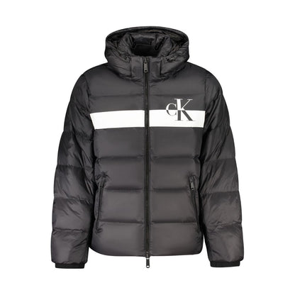 Calvin Klein Black Nylon Men's Jacket