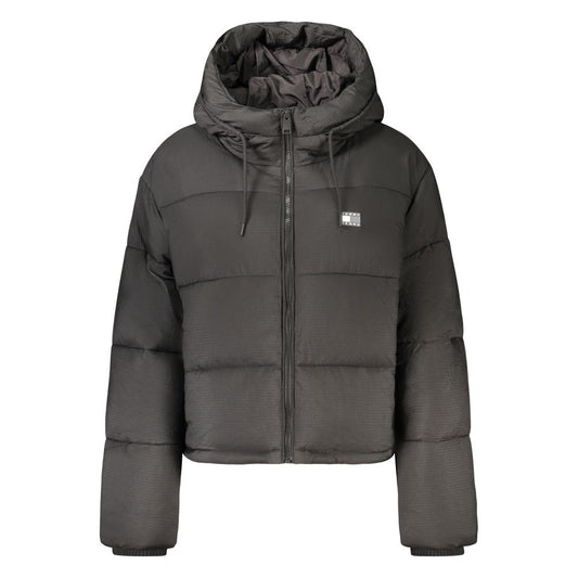 Tommy Hilfiger Schwarze Polyester Damenjacke