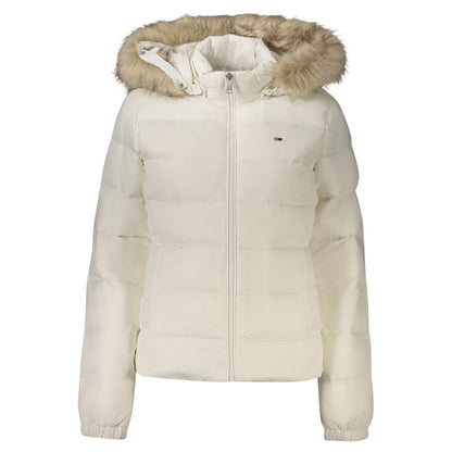Tommy Hilfiger White Polyester Women's Jacket