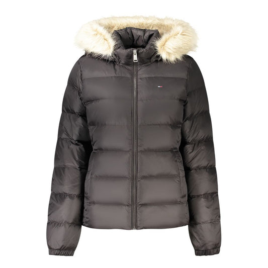 Tommy Hilfiger Schwarze Polyester Damenjacke