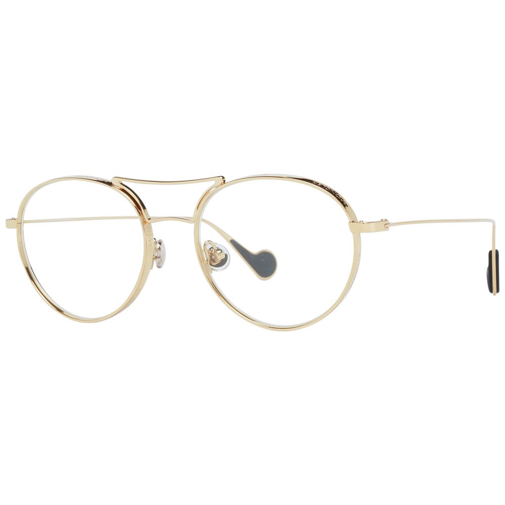 Moncler Gold Metal Sunglasses