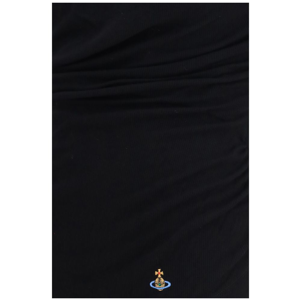 Vivienne Westwood Black Viscose Shortsleeve Shirt