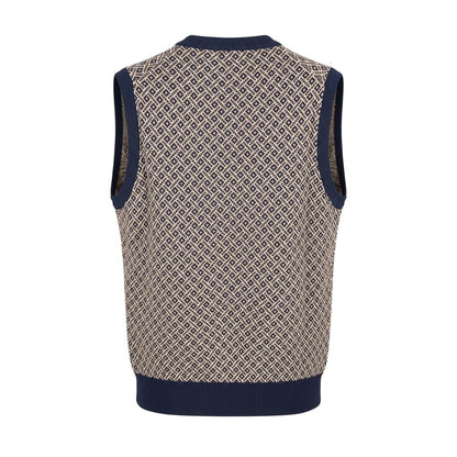 Malo Blue Cotton Men Sweater