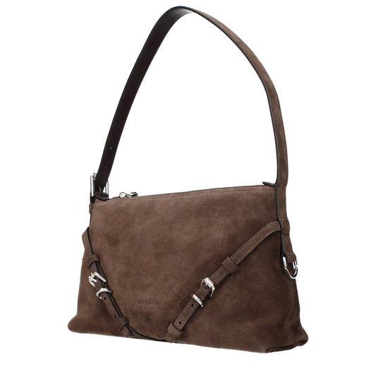 Givenchy Schultertasche aus braunem Leder