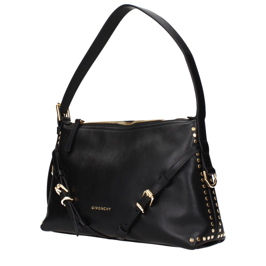 Givenchy Schultertasche aus schwarzem Leder