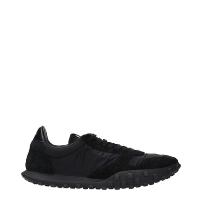 Jil Sander Black Fabric Sneakers