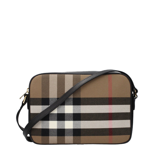 Burberry Umhängetasche aus beigem Stoff