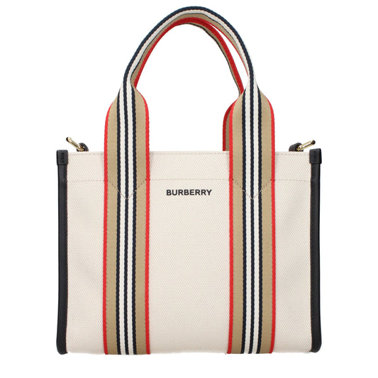 Burberry Handtasche aus beigem Stoff