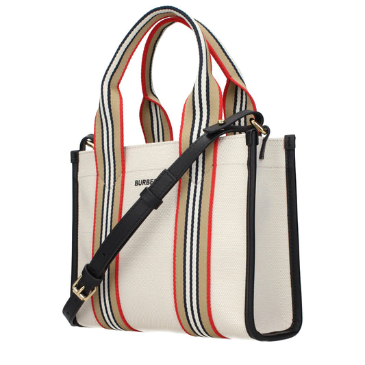 Burberry Handtasche aus beigem Stoff