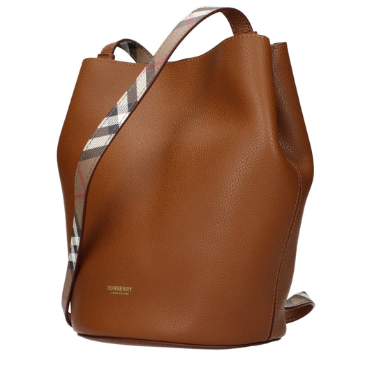Burberry braune Umhängetasche aus Leder