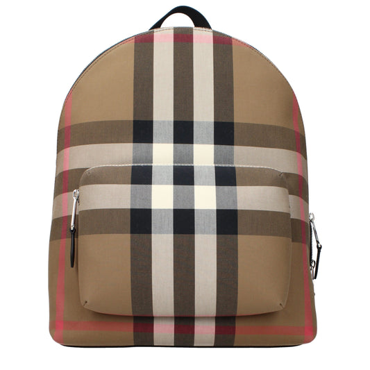 Burberry Rucksack aus beigem Stoff
