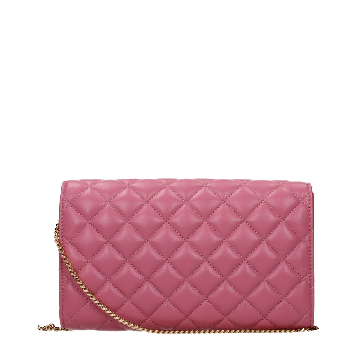 Versace Clutch aus rosa Leder