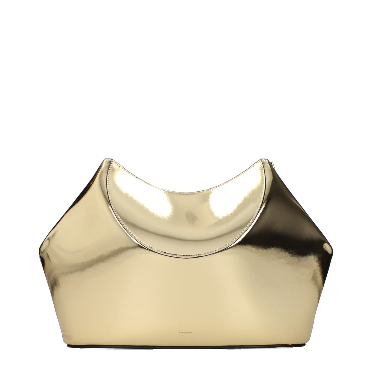Givenchy Clutch aus goldenem Leder