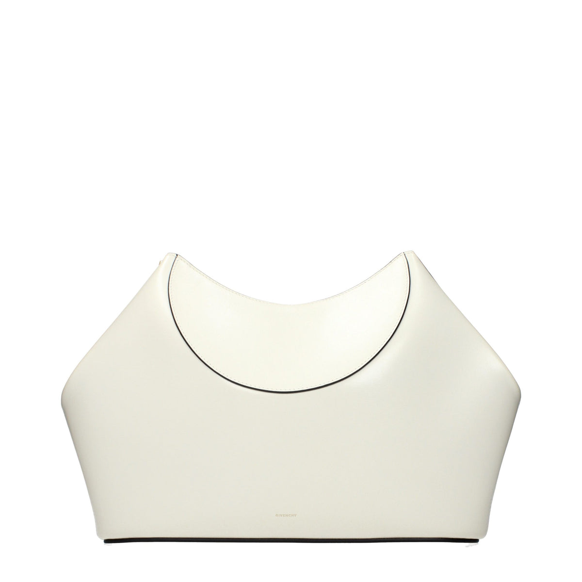 Beige Clutch aus Leder von Givenchy