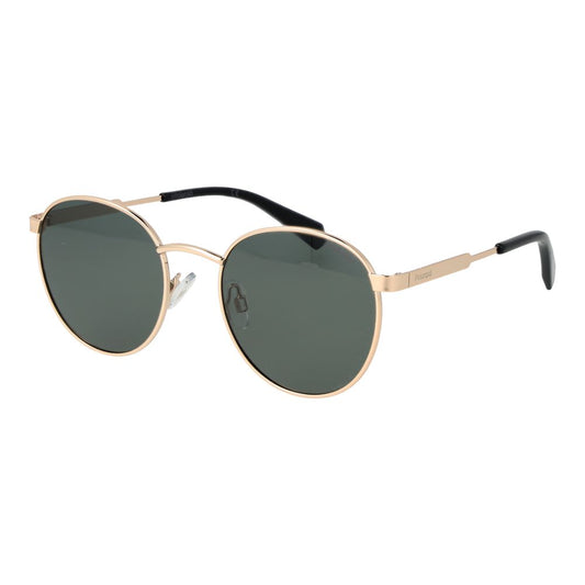 Polaroid Sonnenbrille aus goldfarbenem Metall