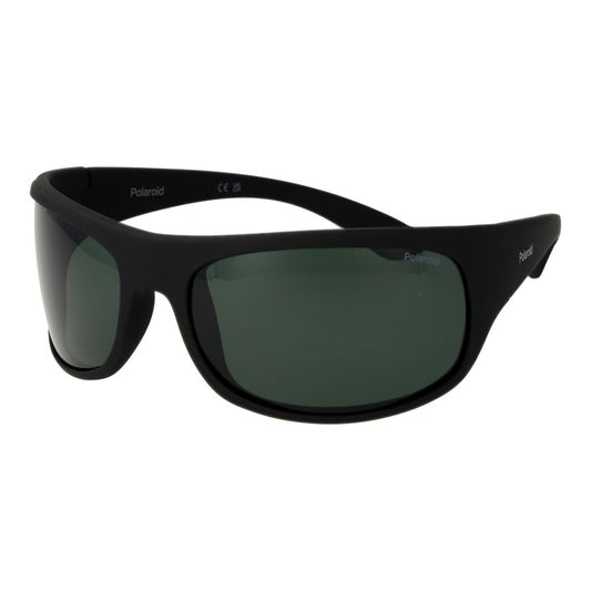 Polaroid Sonnenbrille aus schwarzem Gummi