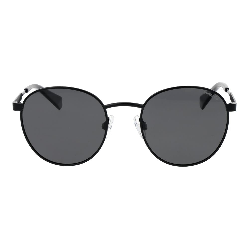 Polaroid Sonnenbrille aus schwarzem Edelstahl
