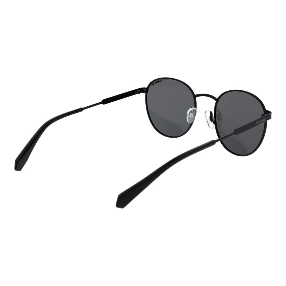 Polaroid Sonnenbrille aus schwarzem Edelstahl