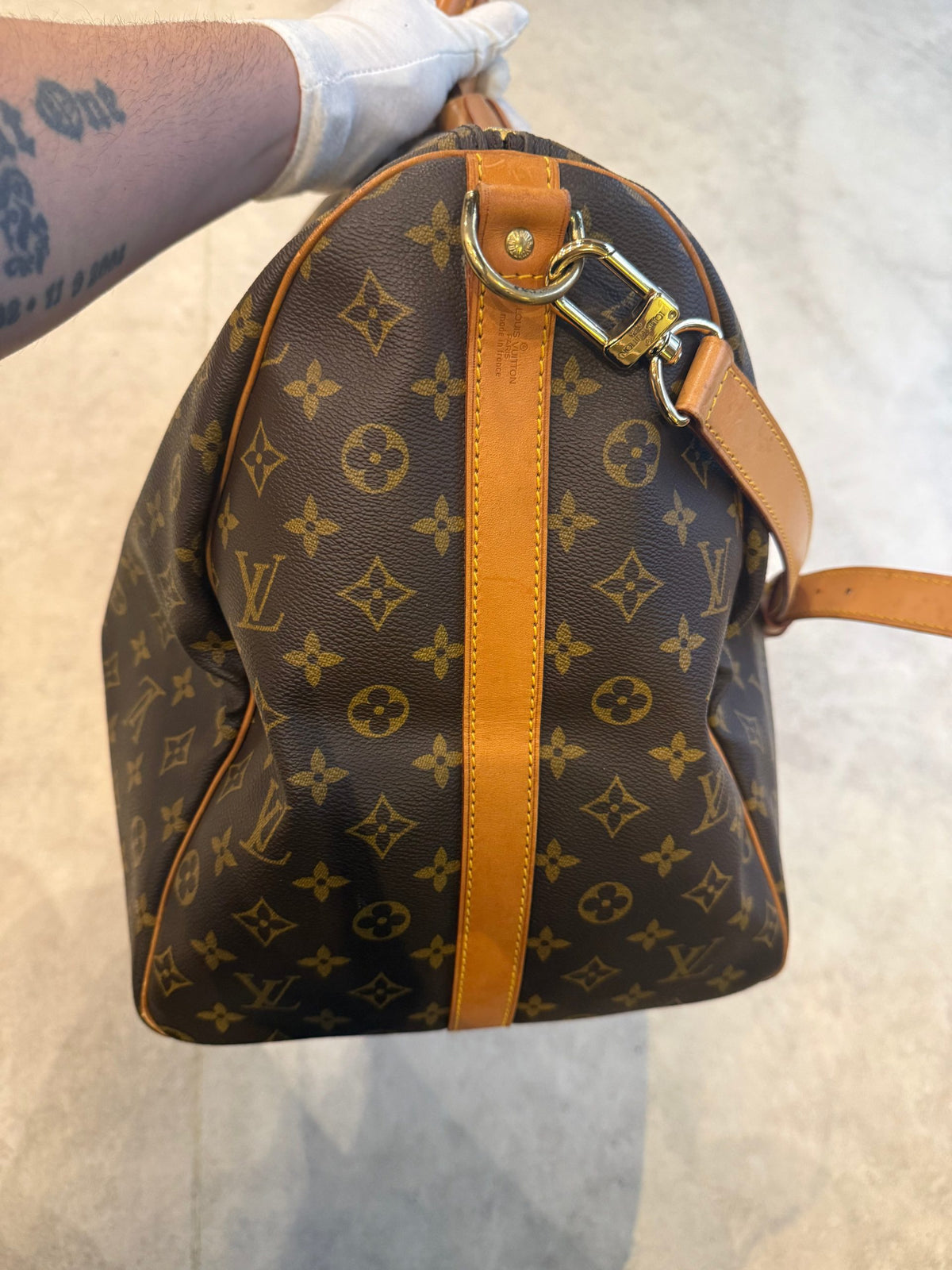 Louis Vuitton LOUIS VUITTON KEEPALL 60 Monogram with Strap