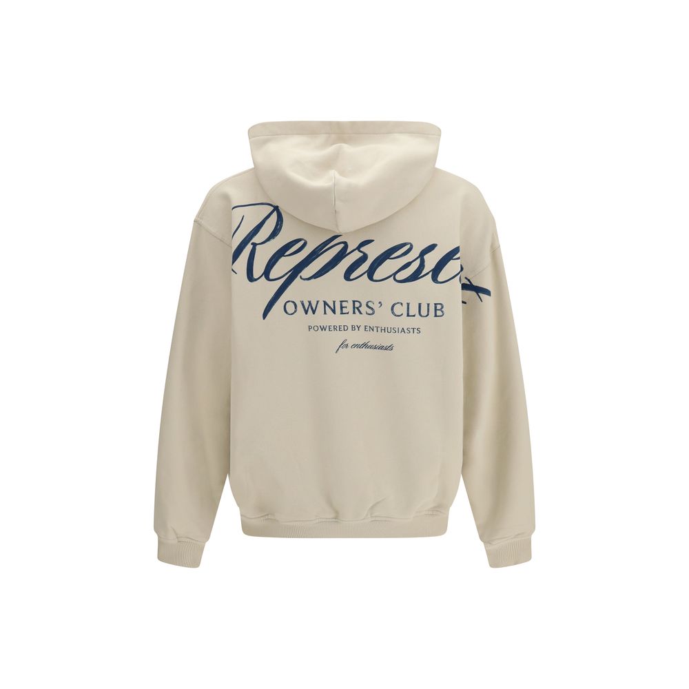 Represent Beige Cotton Sweatshirt