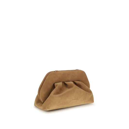 THEMOIRè Beige Nubuc Leather Handbag