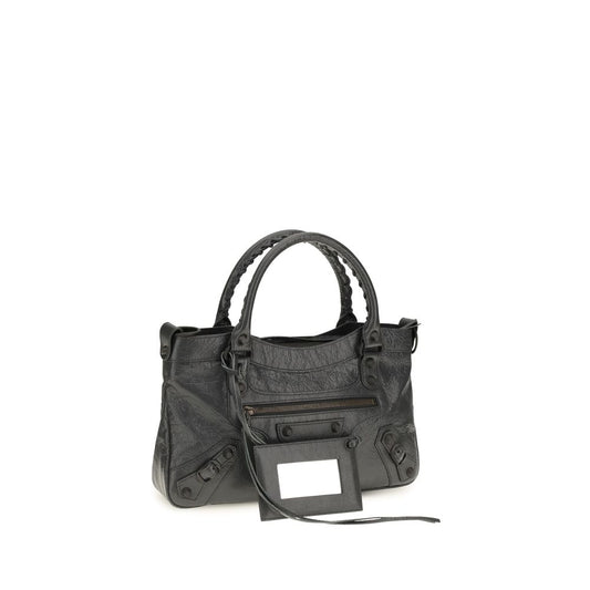 Balenciaga Gray Lamb Ovis Aries Shoulder Bag