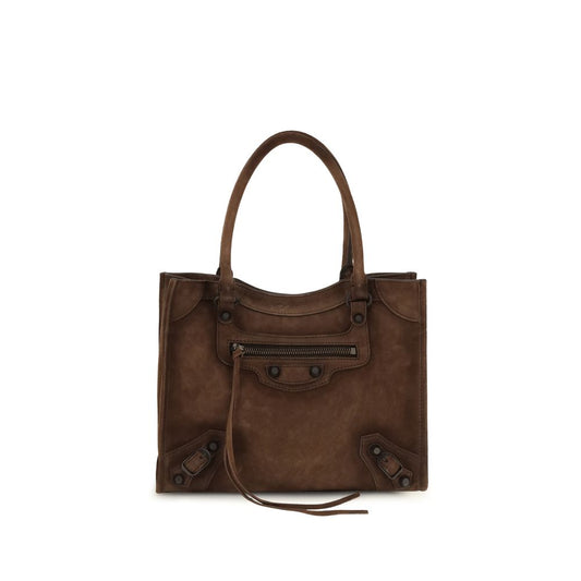 Balenciaga Brown Calf Leather Bos Taurus Handbag