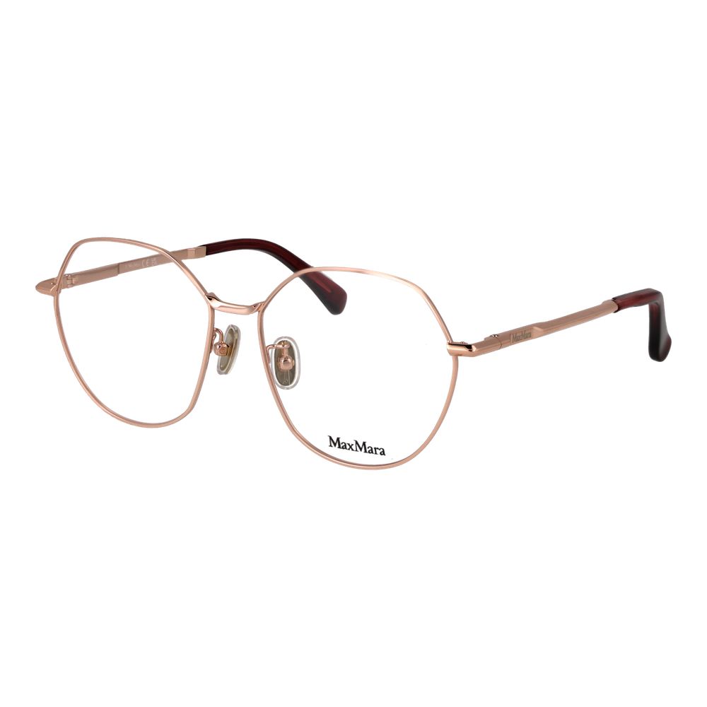 Max Mara Rose Gold Metal Glasses (Frames)