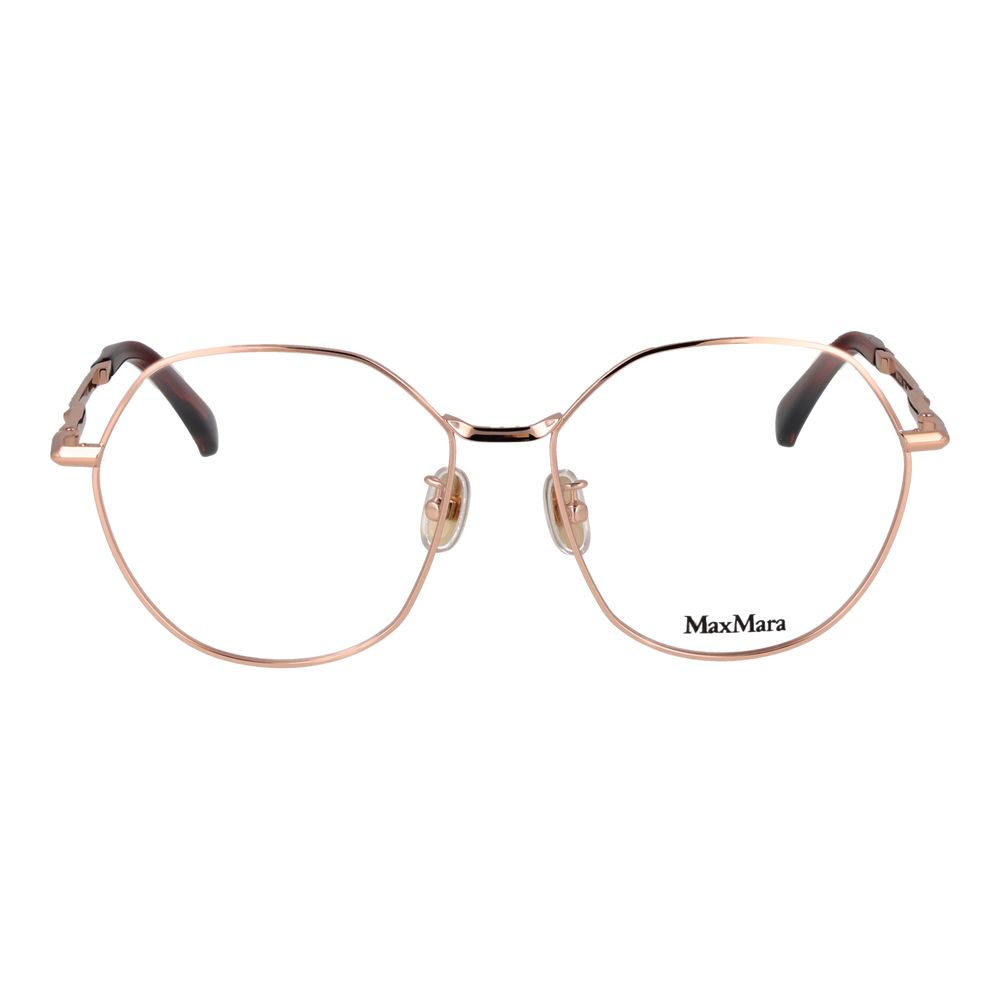 Max Mara Rose Gold Metal Glasses (Frames)