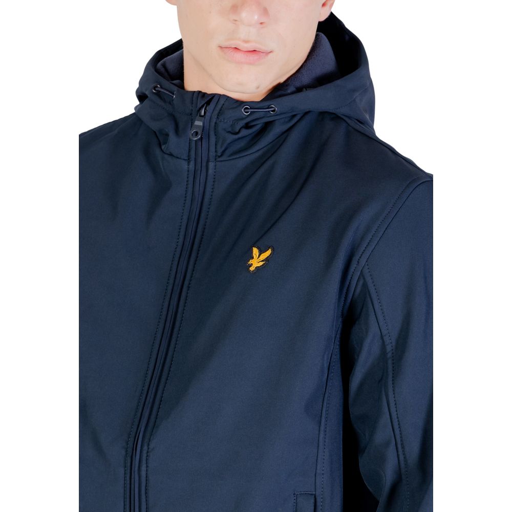 Lyle & Scott Blue Polyester Parka