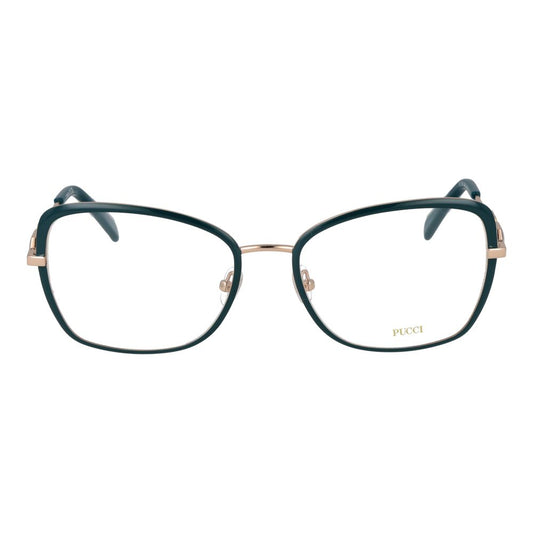 Emilio Pucci Turquoise Metal Glasses (Frames)