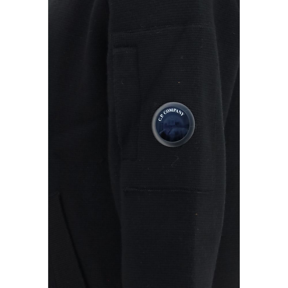 C.P. Company Black Wool Oves Aries Sweater