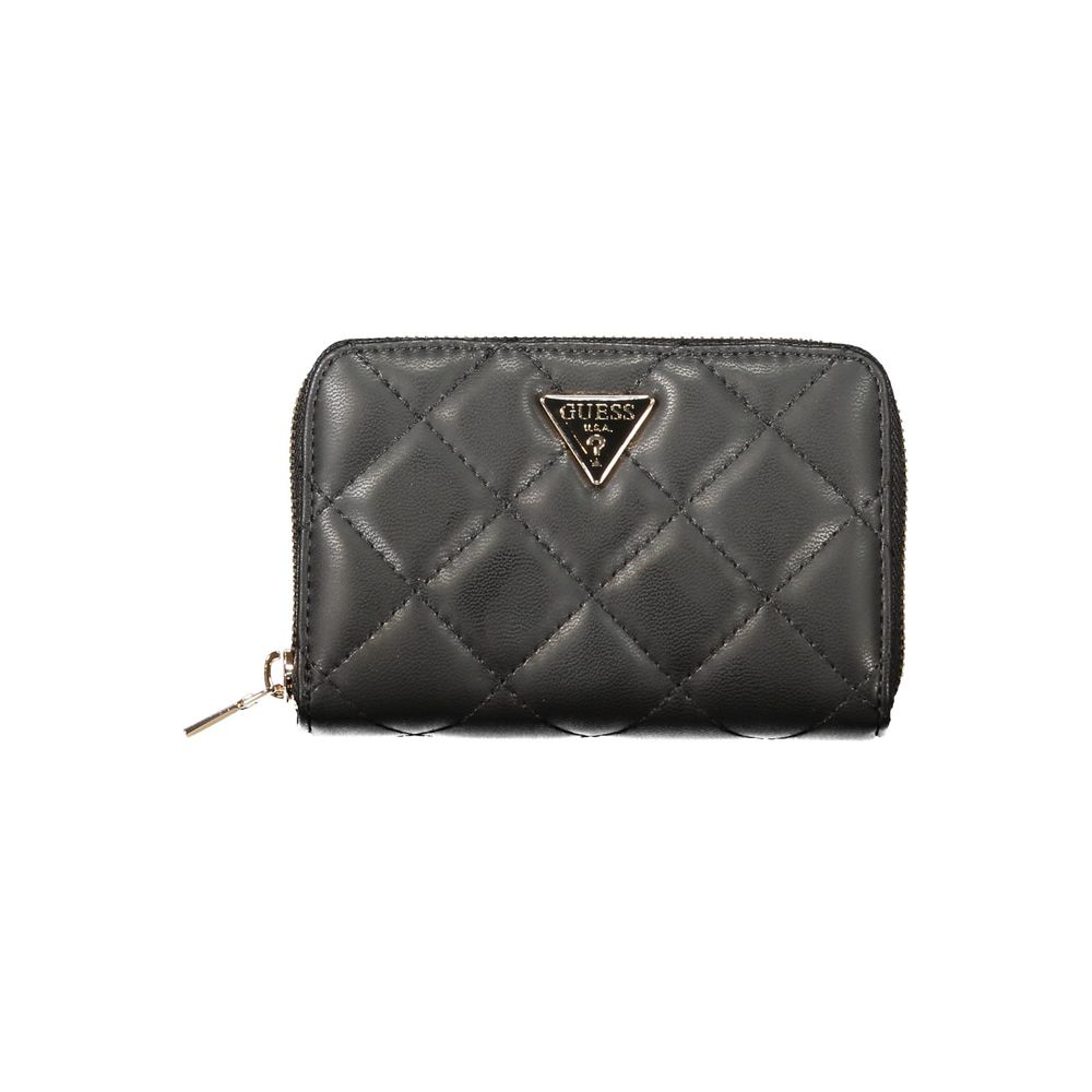 Guess Jeans Nero Poliuretano Women's Wallet