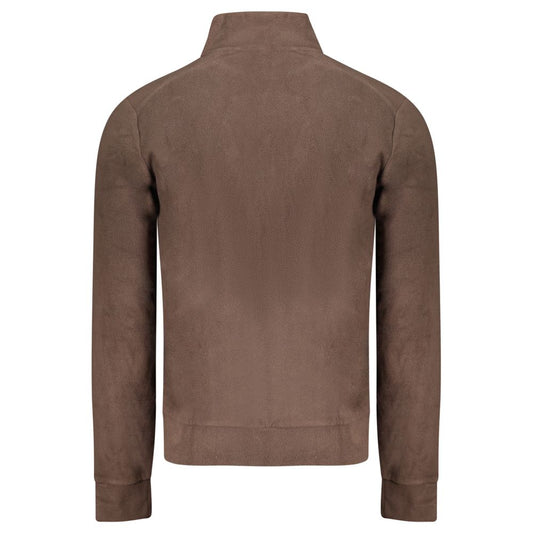 Accademia Militare Brown Polyester Men's Sweatshirt