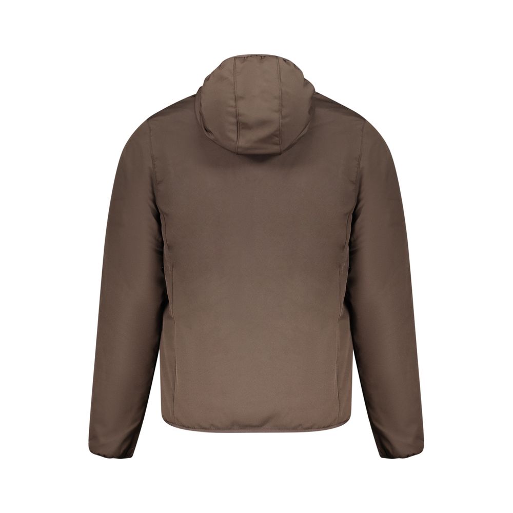 Accademia Militare Brown Polyester Shell Jacket