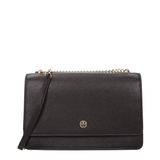 Tory Burch Brown Leather Crossbody Bag