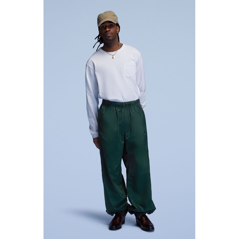 Champion Red Polyamide Joggers (Workout Pants)