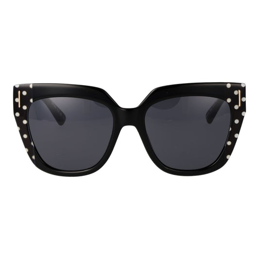 Moschino Black Acetate Sunglasses