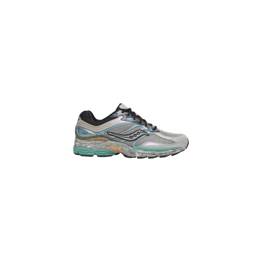 Saucony Gray Synthetic Athletic Sneakers