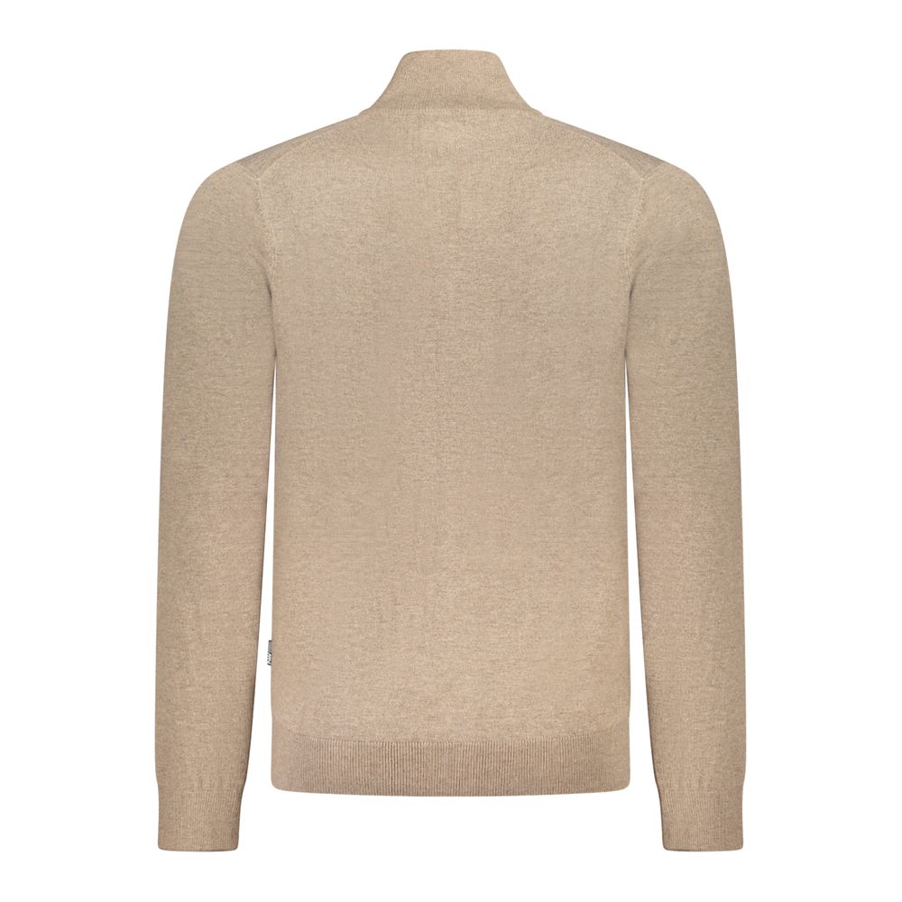 Norway 1963 Brown Polyester Men's Cardigan