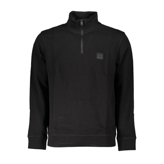 Hugo Boss Black Cotton Men's Sweatshirt